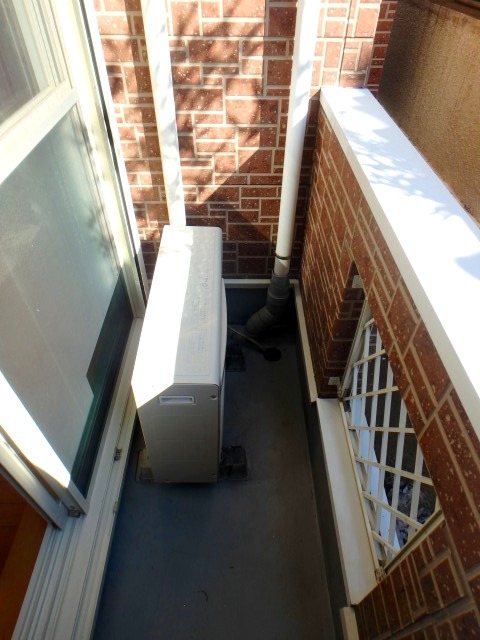 ゴールド室見 ベランダ