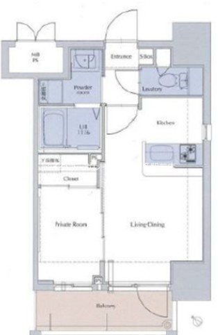 ネストピア天神東Ⅱ 間取り