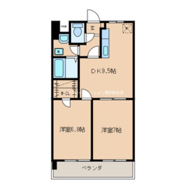 第17川崎ビル  間取り