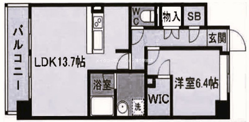 博多プレイス 間取り