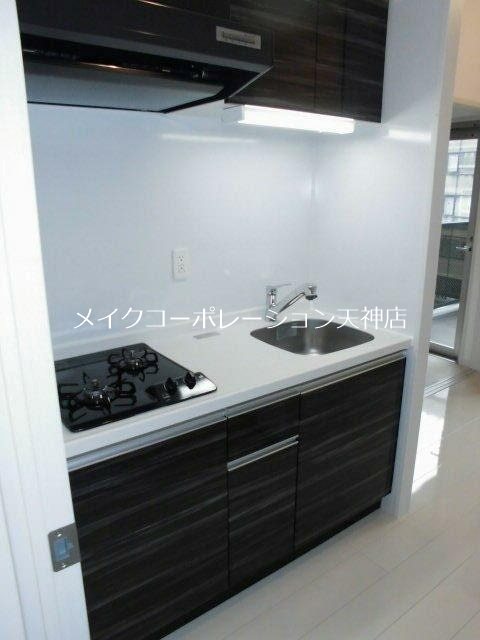 ※別部屋写真使用現状優先 ヴィラージュ天神南ストリート キッチン