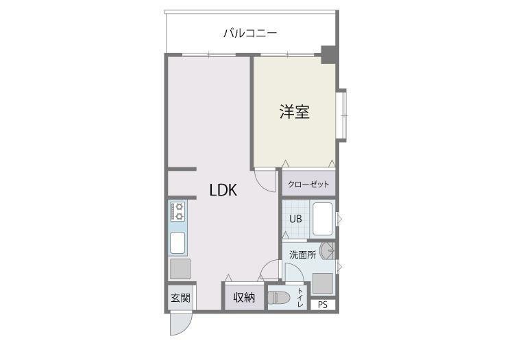 グレースイン高宮 間取り