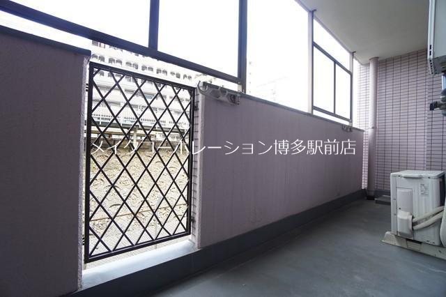 グレースイン高宮 ベランダ