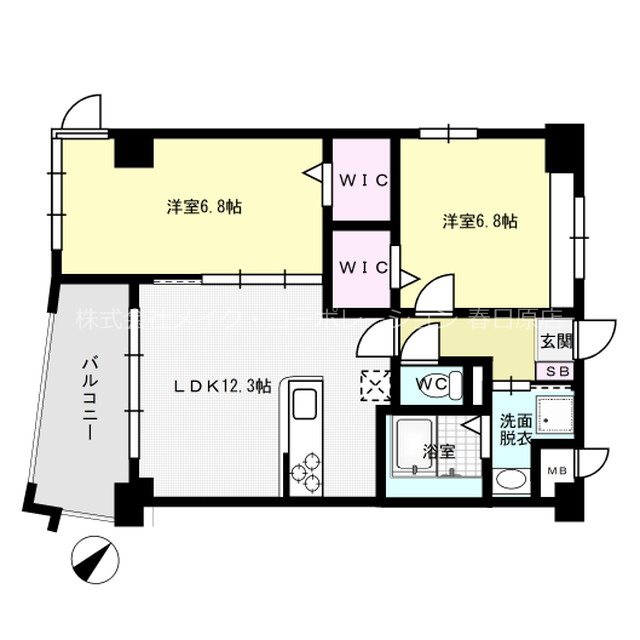 セルブ春町G-EXECUTIVE  間取り