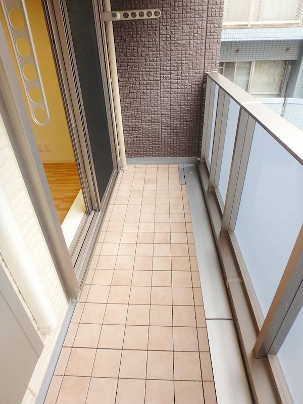 高さもあり1Fでも安心♪ リベルテ薬院 ベランダ