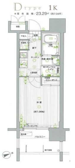 サヴォイザ・ブルネット～ネット無料～ 間取り