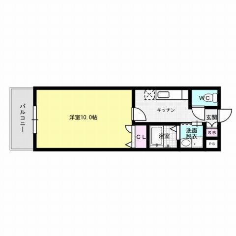 ル・レーヴ七隈 間取り