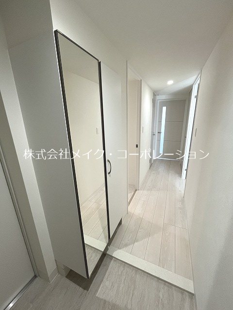 アルメノア西新 玄関