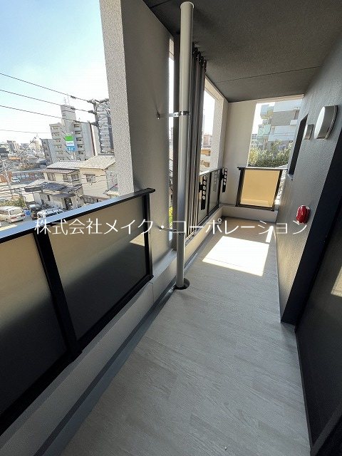 アルメノア西新 ベランダ