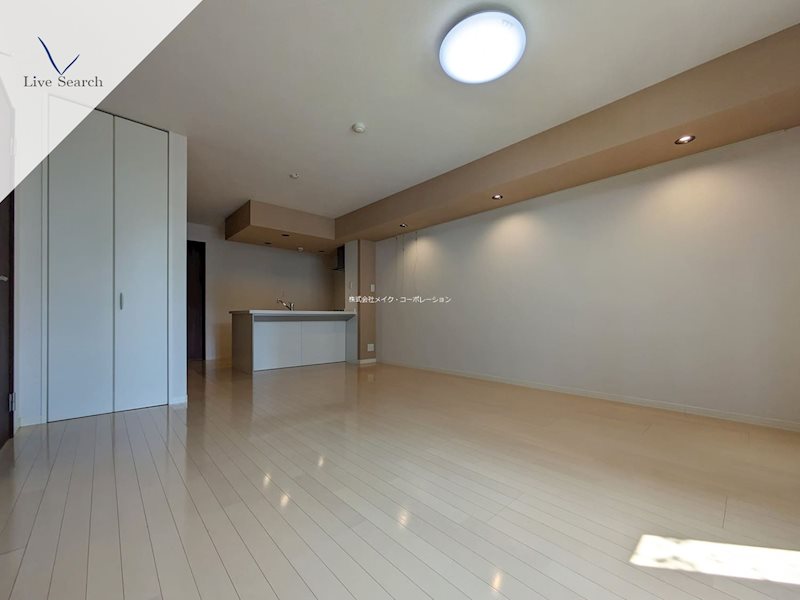 ※室内写真は同物件別部屋引用・現状優先です。 大濠パークレジデンス リビング