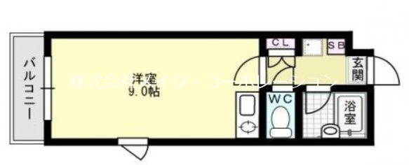 スリム藤崎Ⅰ 間取り