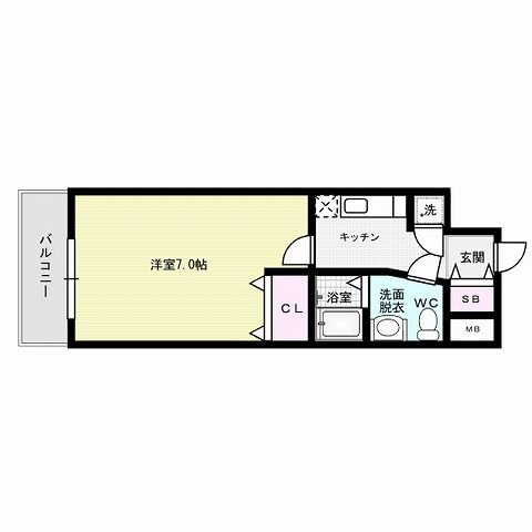 ピュアドームエクサイト博多アネックス 間取り