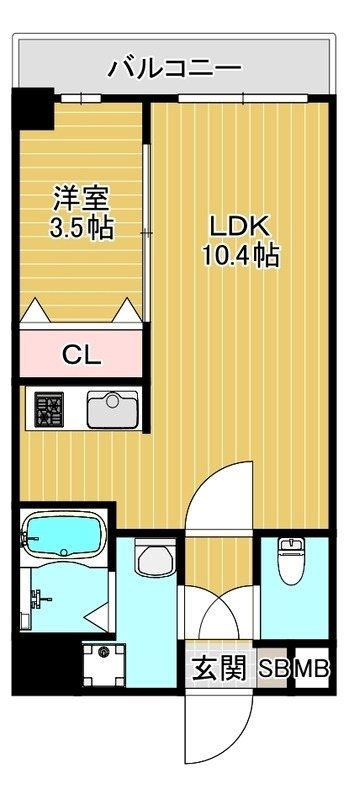 仮称）室見4丁目賃貸マンション 間取り