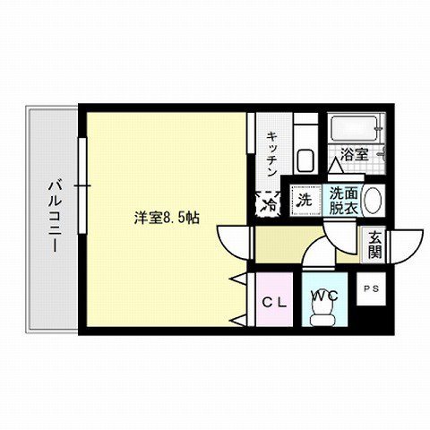 コンポート南片江 間取り