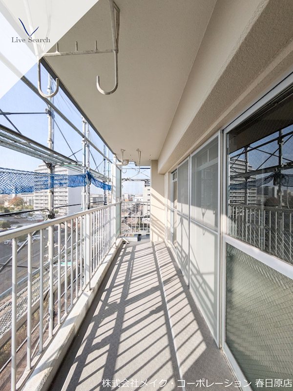 ピアニシオン大野城 ベランダ