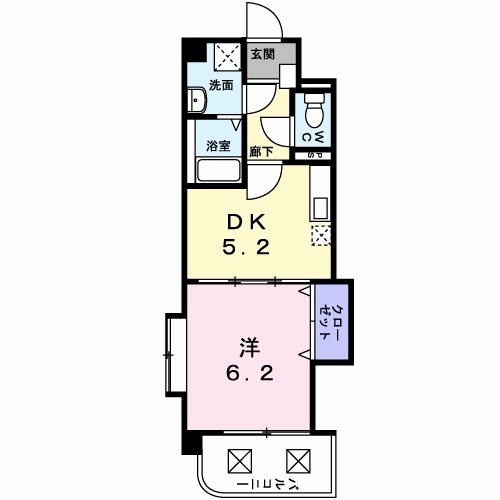 間取り サンセール・クミ 間取り図