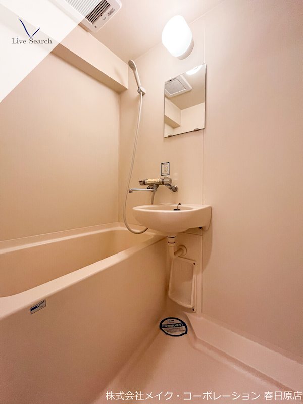 写真は同型タイプ CITY SPIRE春日南 風呂画像