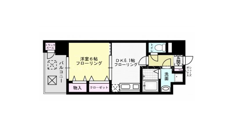 ポルトデュボヌール 間取り