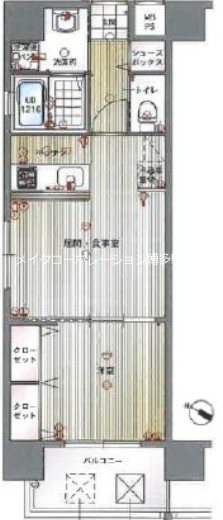 エンクレスト博多駅南Ⅱ 間取り