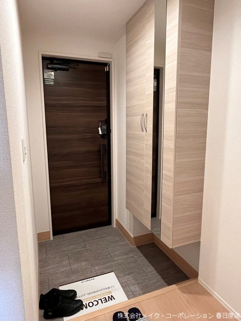 写真は同型タイプ トリシア東大利 玄関