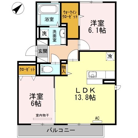 リヴェール馬出 間取り