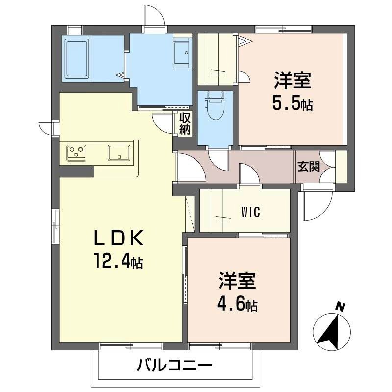 ディアス桜坂 間取り
