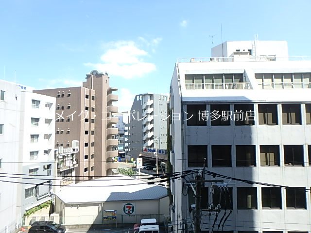 アクタス博多Ｖタワー ベランダ