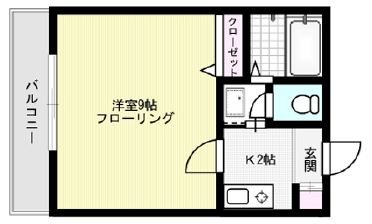 ドミ・エスポワール博多南 302号室 間取り