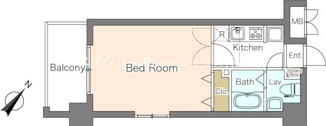 アール六本松駅前 間取り