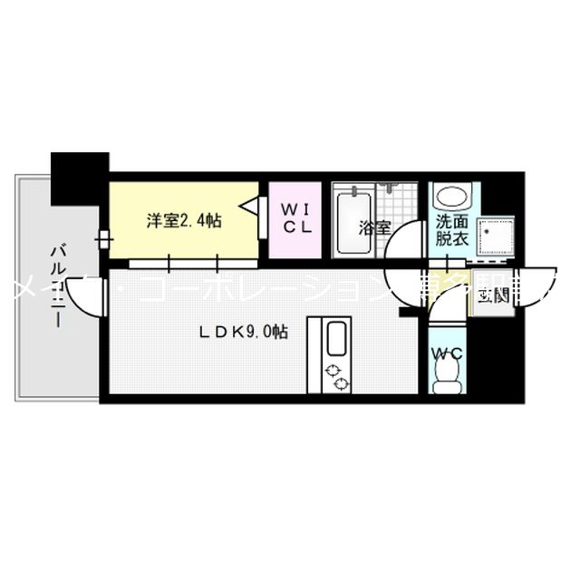 LANDIC Y138 間取り