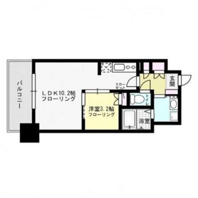 RJRプレシア薬院 間取り