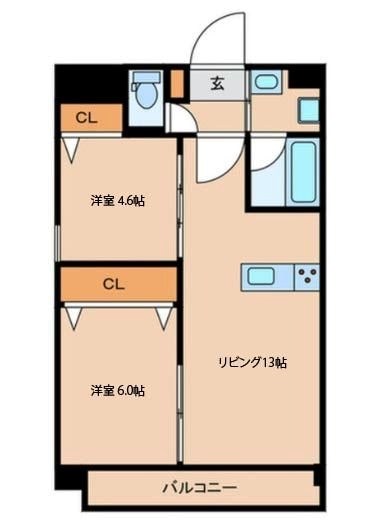 スクエア友泉亭 間取り