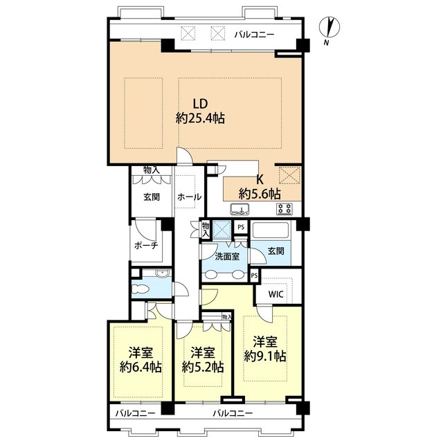 パークヒルズ櫻坂ステージⅠ 間取り