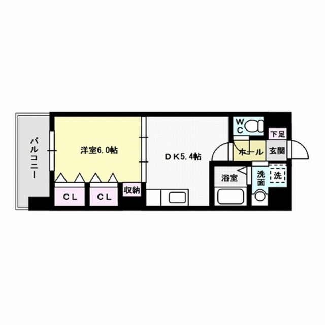 グロースメゾン博多山王 間取り