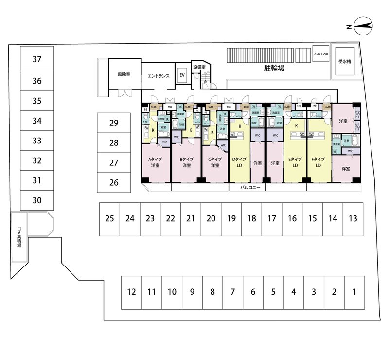 駐車場 エルグランド二日市 その他外観2
