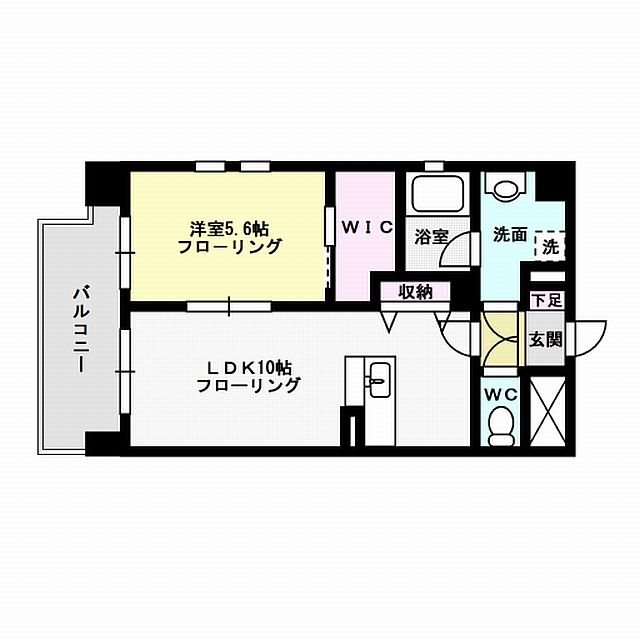 プルメリア高砂 間取り