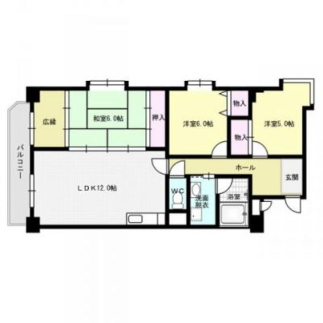 第18共立ビル 701号室 間取り