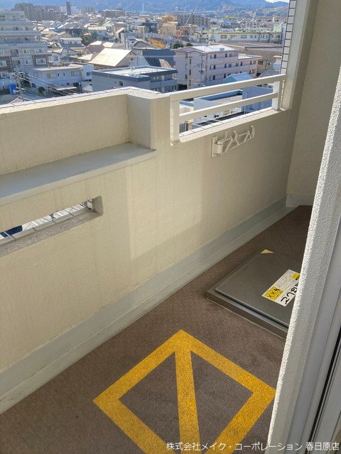 第18共立ビル ベランダ