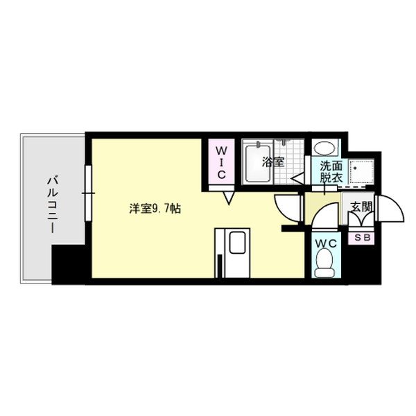 エンクレスト博多PARKSIDE 間取り