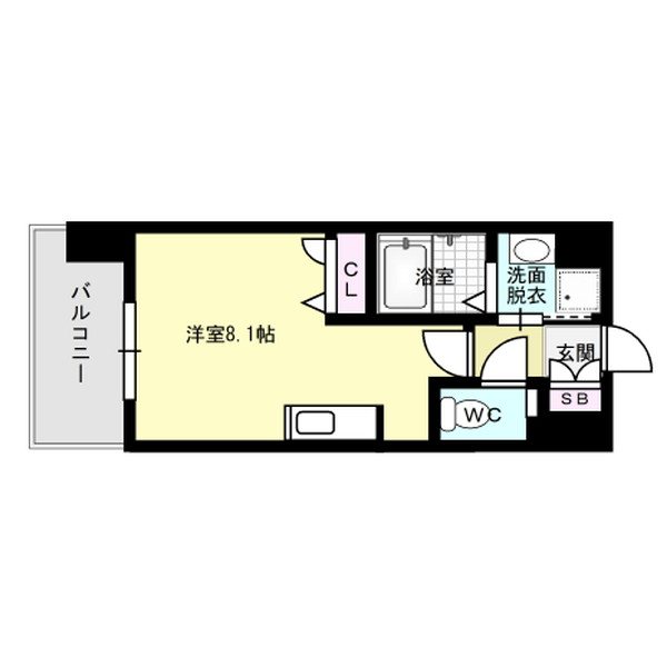 エンクレスト博多PARKSIDE 間取り
