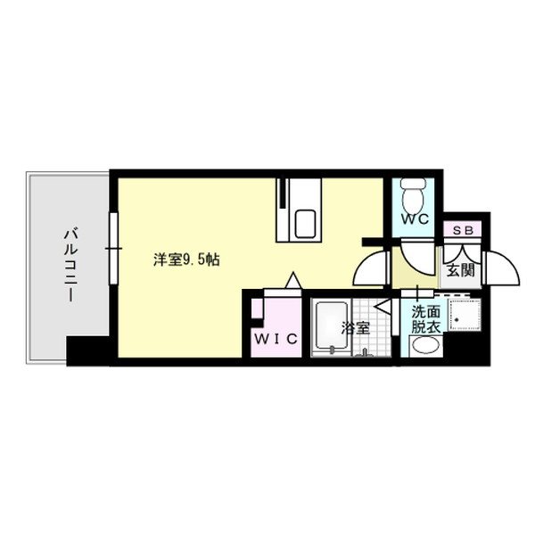 エンクレスト博多PARKSIDE 間取り