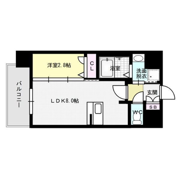 エンクレスト博多PARKSIDE 間取り