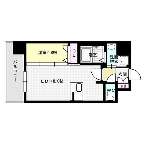 エンクレスト博多PARKSIDE 間取り