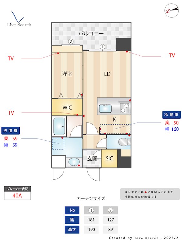 パグーロ城西  間取り