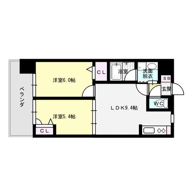 アジリア博多イースト 間取り