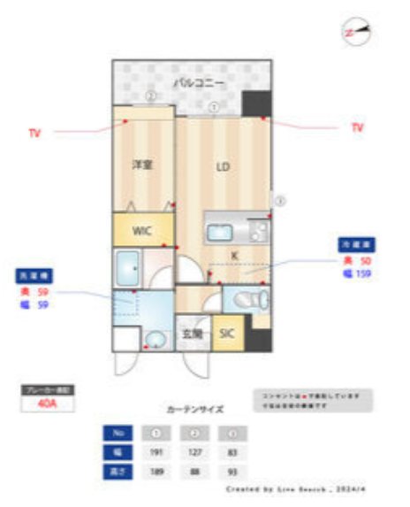 パグーロ城西  間取り