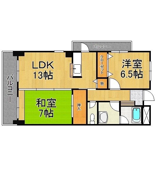 ハウスリバーサイドF・OGAWA 間取り