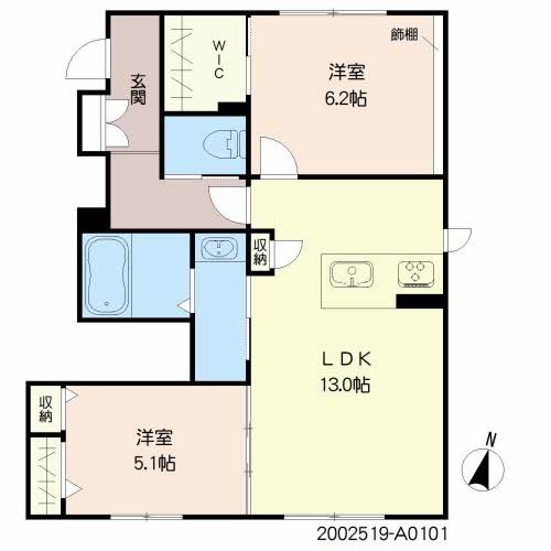 間取り ル・ヴァン 間取り図