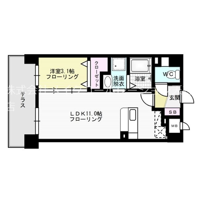 プラトー桜坂 間取り