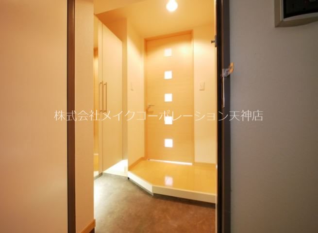 プラトー桜坂 玄関